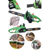 Eisenn Germany Technology W-Tech 5000 Green Elektrikli Ağaç Dal Odun Motoru - 1