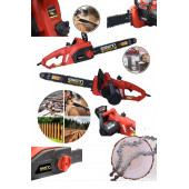 Eisenn Germany Technology W-Tech 5000 Red Elektrikli Ağaç Dal Odun Motoru - 1