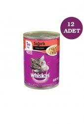 Whiskas Gravy Soslu Sığır Etli Kedi Konservesi 400gr x 12 Adet - 2