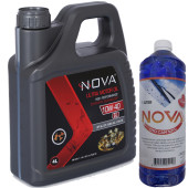Nova 10W-40 4 Litre Motor Yağı Benzin, Lpg, Dizel +Cam Suyu - 1