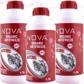 Nova -40 Derece Organik Kırmızı G12 Antifriz 1.5 Litre (3 Adet) - 1