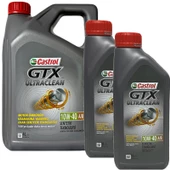 CastrolL GTX Ultraclean 10W-40 Motor Yağı 4 L + 2 L (Toplam 6 Litre) thumbnail 1