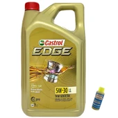 Castrol Edge 5W-30 LL Tam Sentetik Dpf Motor Yağı 5 Litre + Cam Sabunu 80 Ml - 1