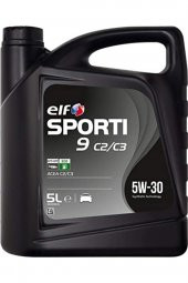 ELF Sportı 9 C2-C3 5w-30 DPF Motor Yağı 5 Litre - 1