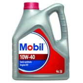 Mobil 10W-40 4 Litre Motor Yağı Lpg Benzin Dizel Araçlara Uyumlu - ÜT: 2025 - 1