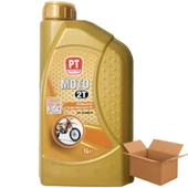 Petro Time 2t 2 Zamanlı Motosiklet Yağı 16 X 1 Litre (16 Adet) - 1