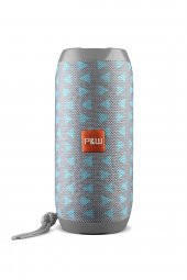 WRX01 90 dB SD Kart Aux Usb Girişli Gümüş Kablosuz Bluetooth Speaker Hoparlör Ses Bombası FM Radyo - 1