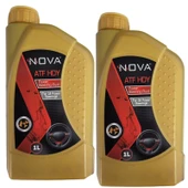 Nova ATF HDY Hidrolik Direksiyon Yağı 2 x 1 Litre - Kırmızı - 1