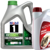 Mobil 1 ESP 5W-30 Tam Sentetik Motor Yağı 4 L + K. Antifriz 3 L - 1