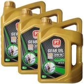 Petro Time 80W-90 Diferansiyel ve Şanzıman Dişli Yağı 3 X 3 Litre - 1