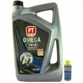 Petro Tıme 15W-40 7 Litre Benzinli ve Dizel Araç Motor Yağı ( + Cam Suyu Konsantresi 80ml) - 1