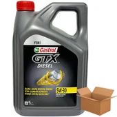Castrol GTX Diesel 5W-30  ACEA C2 Motor Yağı 4 X 4 Litre (1 Koli) thumbnail 1