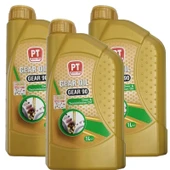 Petro Time Gear 90 Numara Asansör ve Şanzıman Dişli Yağı 3 x 1 Litre thumbnail 1