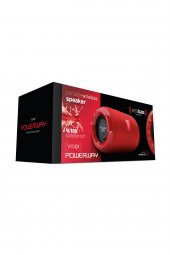 WRX01 90 dB SD Kart Aux Usb Girişli Kırmızı Kablosuz Bluetooth Speaker Hoparlör Ses Bombası FM Radyo - 3