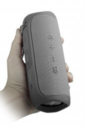 Boom Gri Taşınabilir Ses Bombası Kablosuz Bluetooth Hoparlör Speaker Yüksek Ses Çoklu Bağlantı - 2