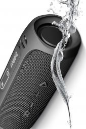 Powerway Boom Taşınabilir Ses Bombası Kablosuz Bluetooth Hoparlör Speaker Yüksek Ses Çoklu Bağlantı - 7