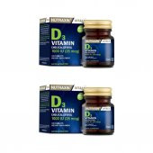 Nutraxin Vitamin D-3 1000 Iu 120 Tb x 2 Adet - 1