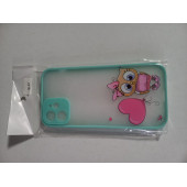 ASLANTİC İPHONE 12 SERT SLİKON DESENLİ KILIF - 1