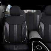 Z&C MAXTECH Toyota Yaris Deri Detaylı Özel Tasarım Oto Koltuk Kılıfı Seti CLASSY - 2