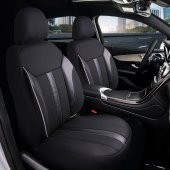 Z&C MAXTECH Toyota Yaris Deri Detaylı Özel Tasarım Oto Koltuk Kılıfı Seti CLASSY - 1
