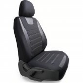 Z&C MAXTECH Fiat Egea Deri Detaylı Özel Tasarım Oto Koltuk Kılıfı Seti MAXY SB - 3