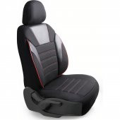 Z&C MAXTECH Fiat Linea Deri Detaylı Özel Tasarım Oto Koltuk Kılıfı Seti SİMPLE - 3