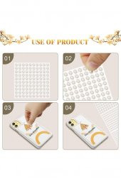 Kendinden Yapışkanlı Sticker Mücevher 112 Adet Işıltılı Tırnak Yüz Ve Vücut Taş Mücevher Çıkartma - 1