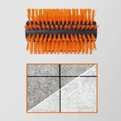 WORX WA0291 WG441E ile Uyumlu Sert Yüzeyler İçin 165mm Sert Temizlik Fırçası - 8