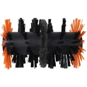 WORX WA0293 WG441E ile Uyumlu Sert ve Derz Dolgu Yüzeyler İçin 165mm Çelik Tel Destekli Temizlik Fırçası - 1