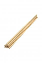 Ahşap Yuvarlak Çubuk 30cmx4mm 18 Adet - 1