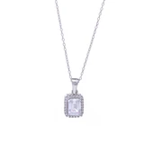6-8 mm Baget Zirkon Taşlı 925 Ayar Gümüş 3'lü Kadın Set - 2