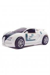 Otobot Polis Bugatti Transformers Robot Araba - 1