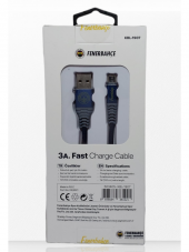Fenerbahçe Lisanslı Micro USB 3A Şarj Kablosu 1 Metre Hızlı Şarj Destekli - 3