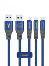 Fenerbahçe Lisanslı Micro USB 3A Şarj Kablosu 1 Metre Hızlı Şarj Destekli - 4