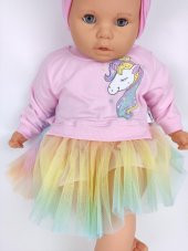 Tütü Etekli Bebek Elbise, Unicorn Elbise ID:170 - 6