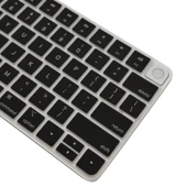 Apple Magic Keyboard 3 A2449 A2450 A2450 A3118 A3203 US Layout Klavye Koruyucu – Touch ID Uyumlu Silikon thumbnail 5