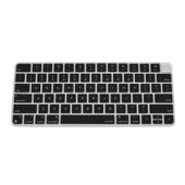Apple Magic Keyboard-3 Kılıf Klavye Koruyucu İngilizce Baskılı (US-ABD) LockKey TouchID'li Model A2449 A2450 A3118 A3203 ile Uyumlu - 3