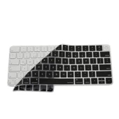 Apple Magic Keyboard-3 Kılıf Klavye Koruyucu İngilizce Baskılı (US-ABD) LockKey TouchID'li Model A2449 A2450 A3118 A3203 ile Uyumlu - 1