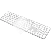 Magic Keyboard A2520 Klavye Koruyucu US Düzenli Touch ID Sayısal Tuş Takımı Uyumlu Silikon - 2
