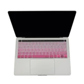MacBook Pro Klavye Koruyucu Türkçe Q Silikon İnce Yıkanabilir Touch Bar 13 ve 15 inç thumbnail 3