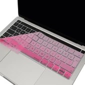 Macbook Pro Klavye Koruyucu (Türkçe Q) A1706 A1989 A2159 A1707 A1990 ile Uyumlu Gradient - 1