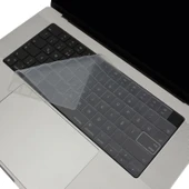 MacBook Air Pro Klavye Koruyucu Silikon US İngilizce 13.6 15.3 14.2 16.2 inç Uyumlu M1 M2 M3 M4 Klavye Kılıfı thumbnail 2