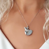 Vaoov 925 Ayar Gümüş İsimli Koala Kolye thumbnail 1