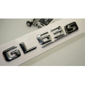 Benz GL 63S Bagaj Krom Metal 3M 3D Yazı Logo - 1