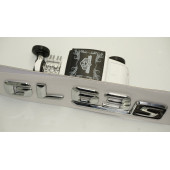 Benz GL 63S Bagaj Krom Metal 3M 3D Yazı Logo - 4