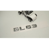 Benz GL 63 Bagaj Krom Metal 3M 3D Yazı Logo thumbnail 2