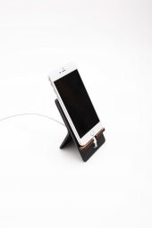 Deri Dikey Telefon Tutucu - 2