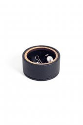 Polo Deri Oval Aksesuar Kutusu - 1