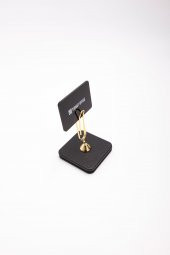 Deri Not Tutucu Gold Detaylı - 3