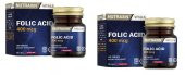 Nutraxin Folic Acid 100 Tablet x 2 Adet - 1